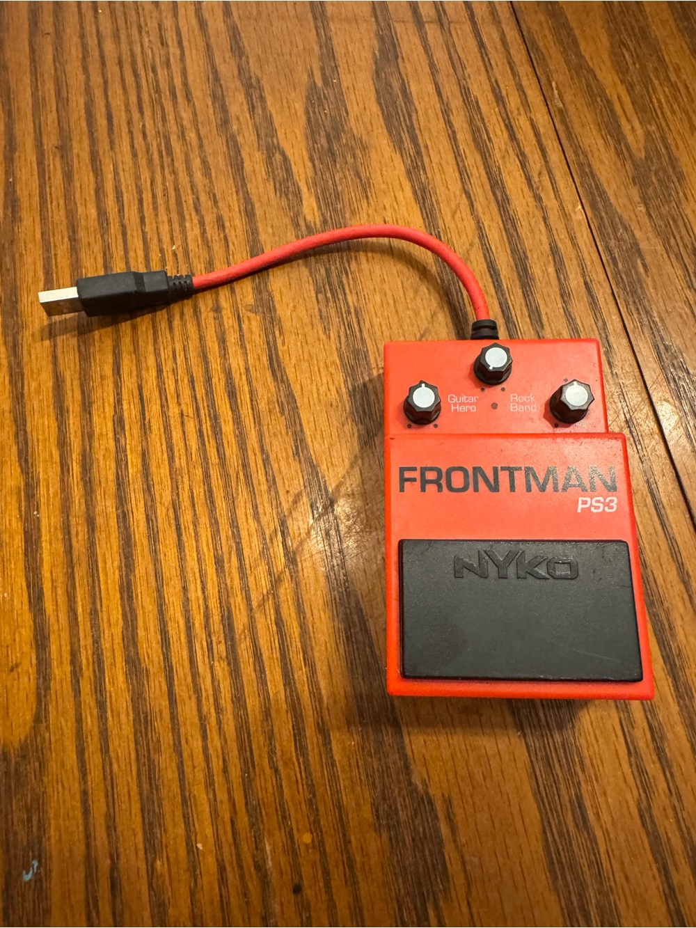 Frontman PS3 Red Guitar Effects Pedal